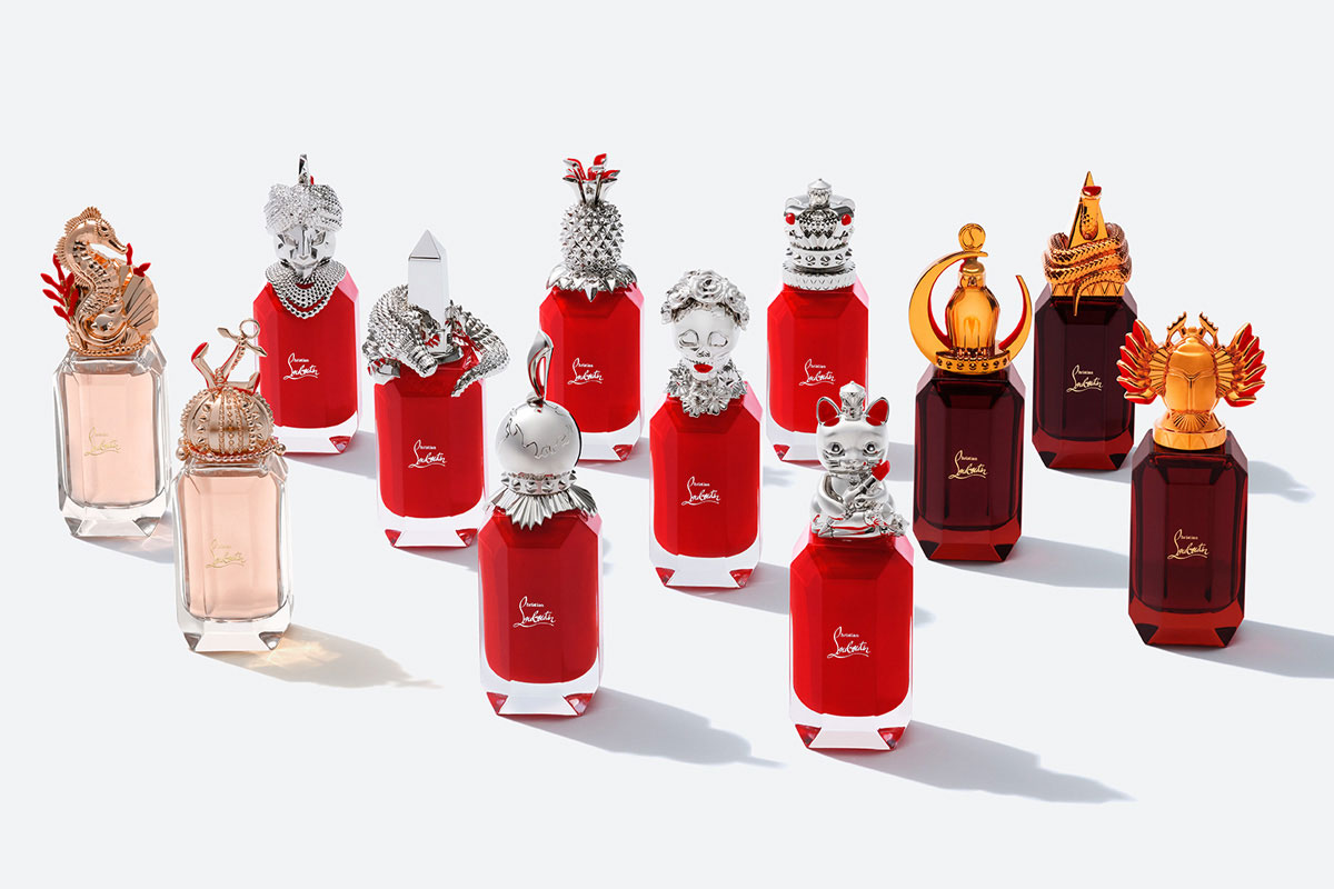 Flacons de parfum Christian Louboutin – collection loubiworld