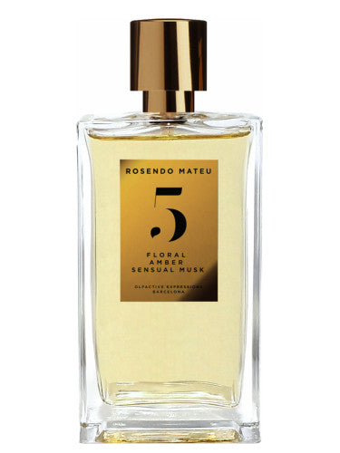 Flacon de parfum N°5 Floral Amber Sensual Musk 100 ml | ROSENDO MATEU - www.dream-perfume.fr | Dreams Fragrance